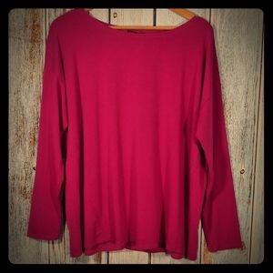 Eileen Fisher Ballet NK Box Top